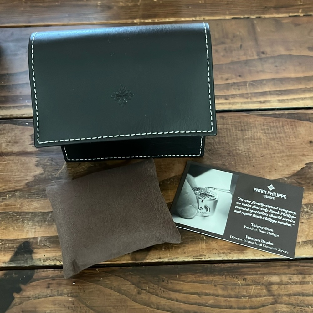 Patek Philippe watch service pouch/travel case.
